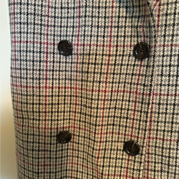 Missguided Houndstooth Peacoat, Size 4 Tall (GUC) - Picture 8 of 8